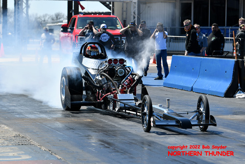 Michael Anderson - Blown Fuel SBC front-engine dragster